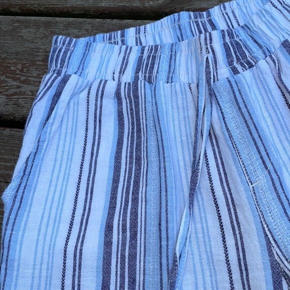 Briggs Linen Blend Baggie Cottage Core Style Pants - Picture 3 of 8